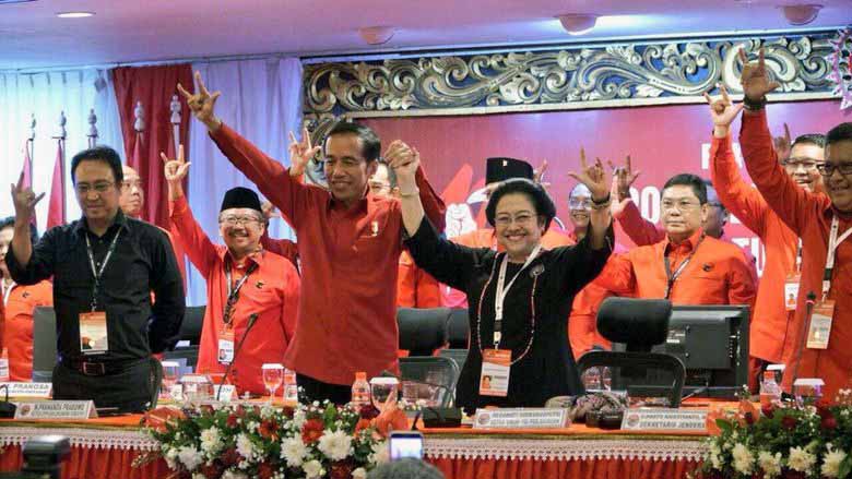 Jokowi Kembali Didukung PDIP Maju Pilpres 2019